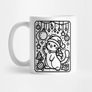 Christmas Cat Mug